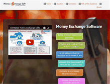 Tablet Screenshot of moneyexchangesoft.com